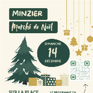 Minzier : un marché de Noël convivial et animé